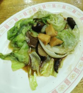 Stir-fried abalone