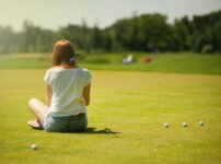 Golf girl